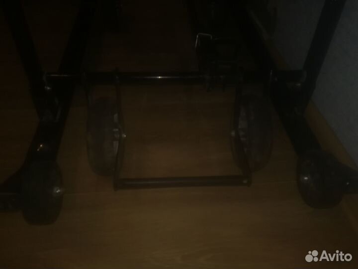 Санки коляска Ника с выдвижными колесами