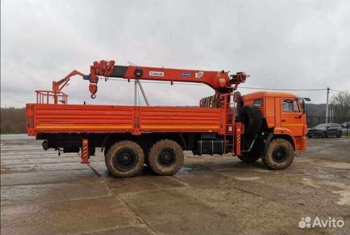 Аренда и услуги манипулятора-вездехода, стрела 7 т, 19 м, борт 10 т, 6 м