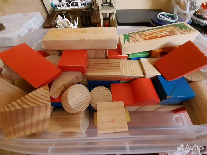 Деревянные кубики