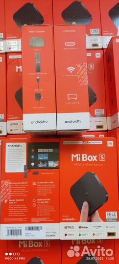Xiaomi Mi Box S Смарт Тв Приставка Новая