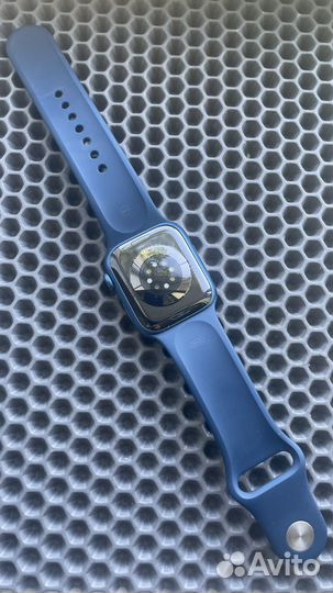 Часы apple watch 7 41 mm синие