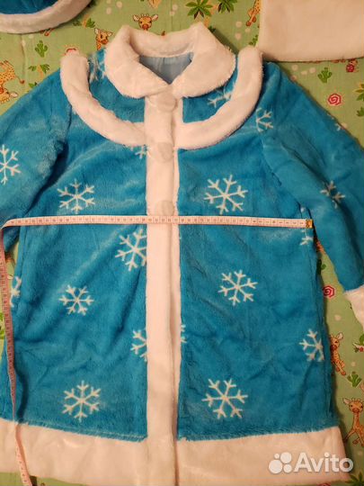 Новый Новогодний костюм Снегурочки