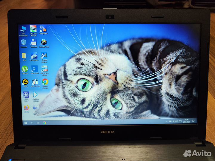 Ноутбук Dexp T144 (14.1, 4 ядра, 8 гб, 120 SSD)