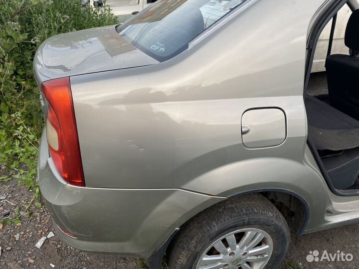 Крылья задние для рено логан 1 рест