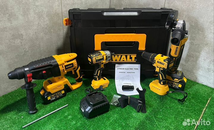 Набор инструментов dewalt 4в8