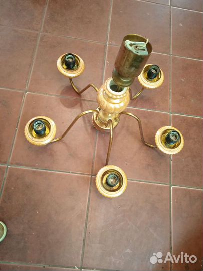 Люстра потолочная,без плафонов