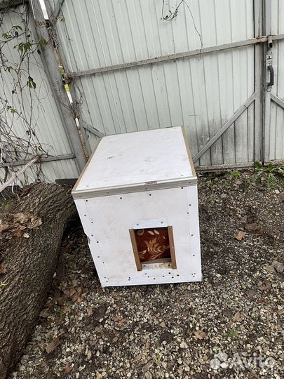 Будка для собаки утепленная