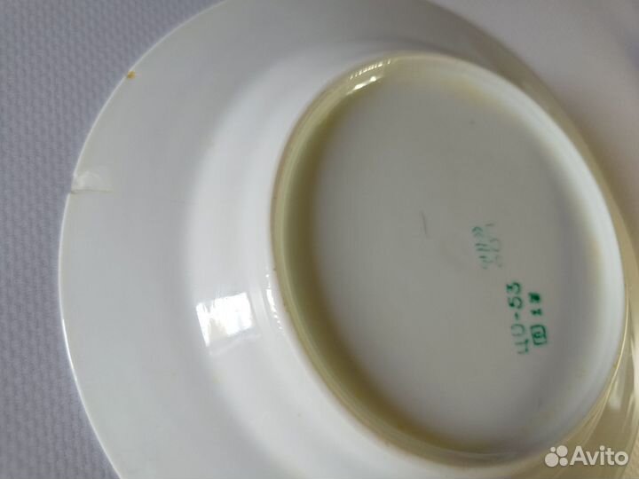 Фарфоровые тарелки СССР бфз 18 см