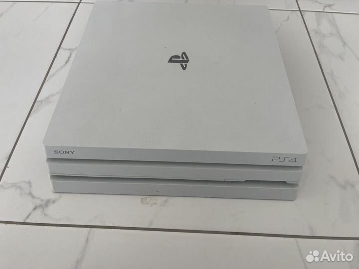 Ps 4 pro белая
