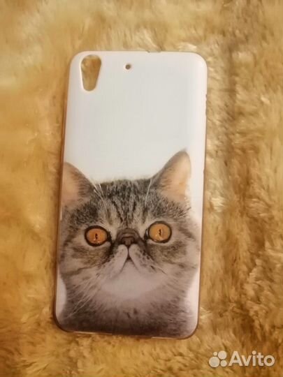 Чехлы силиконовые на смартфон huawei Y6 II 5,5 д