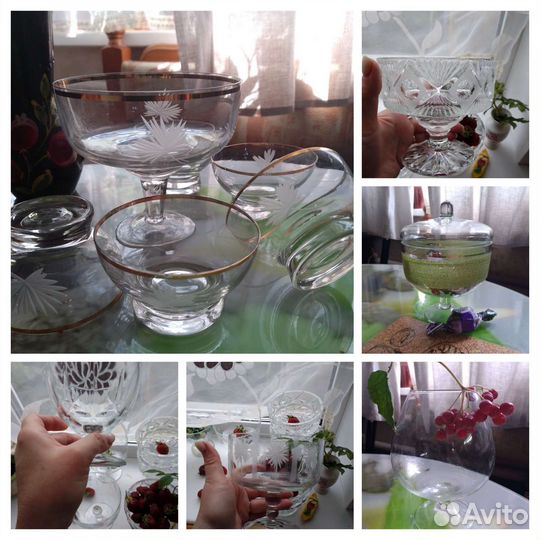 Конфетницы, креманки СССР