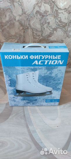 Коньки фигурные женские 39 размер