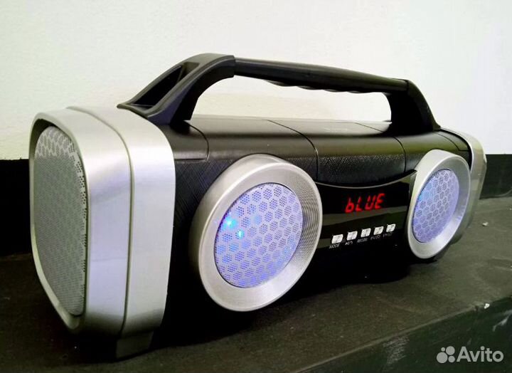 Колонка + Подсветка + Радио + Ручка + USB Флешка