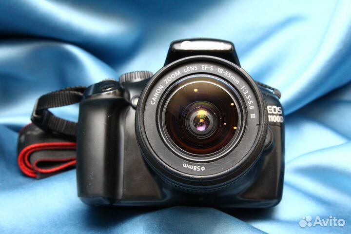 Canon 1100d + 18-55 без автофокуса