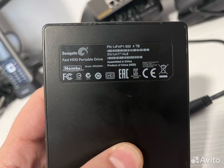 4TB Внешний HDD seagate 1jfap1-500 \ asmt109x-Fast