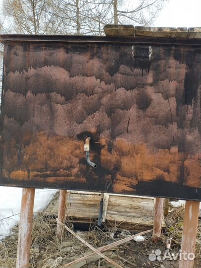 Бак для воды металлический