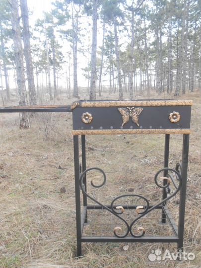 Мангал кованый Бабочка