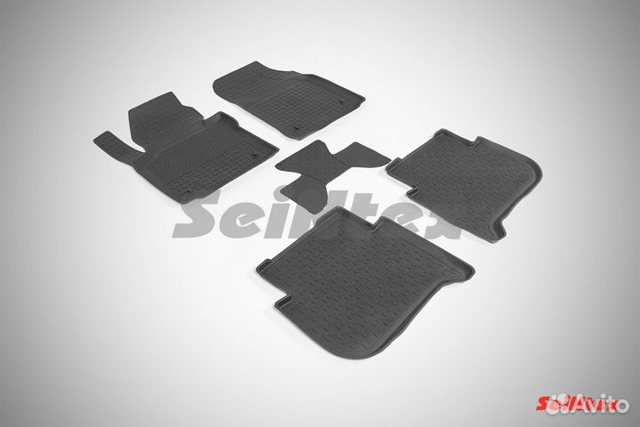 Коврики chery bonus III 2014-н.в. с выс.бор (компл