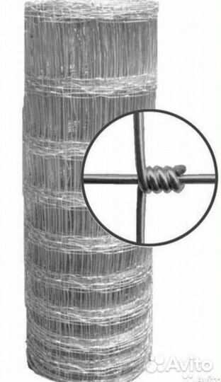 Сетка для ограждений, шарнирная 50метров