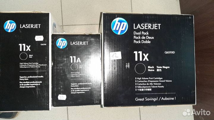 Оригинальные лазерные картриджи