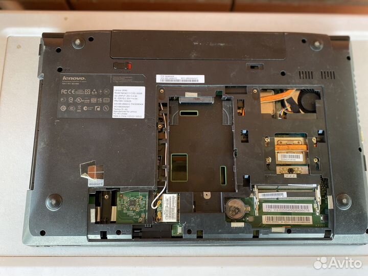 Ноутбук lenovo B590 на запчасти