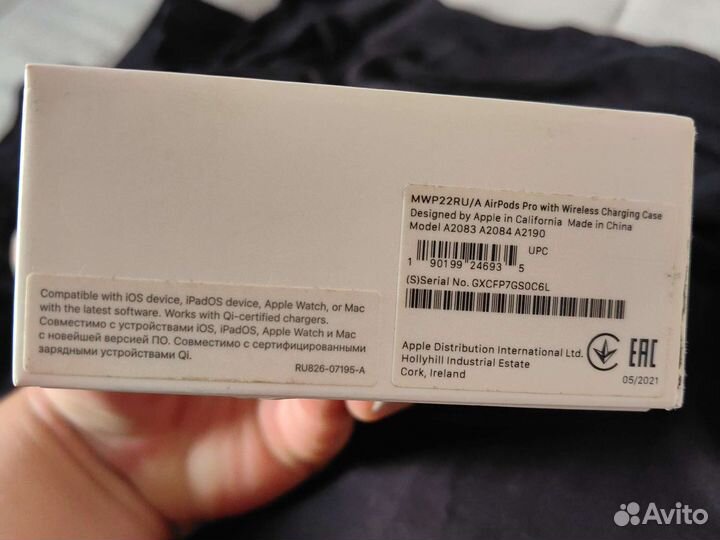 Беспроводные наушники apple airpods pro 2