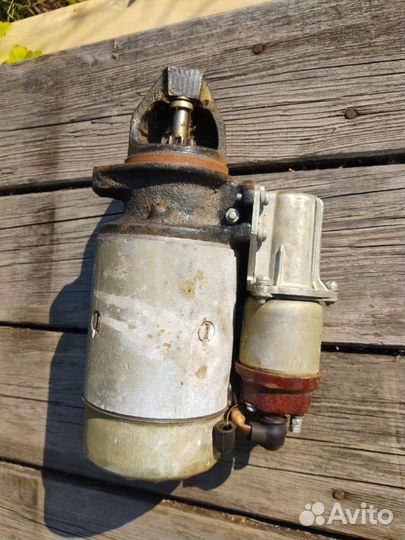 Редкий 12В стартер на змз V8 511 513 523