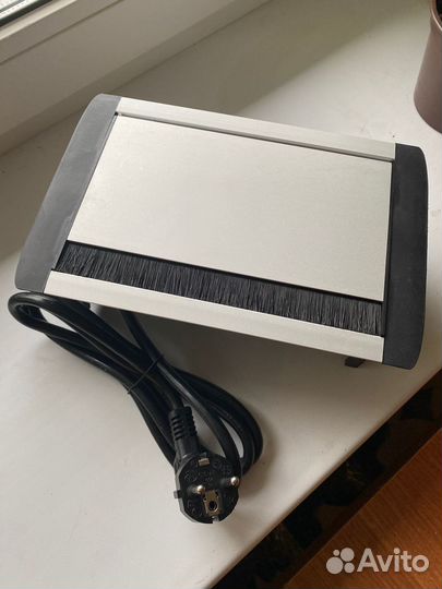 Блок розеток настольный 3 Schuko (AE-PBC3GS-53BKS)