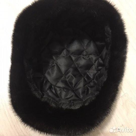 Норковая шапка мужская