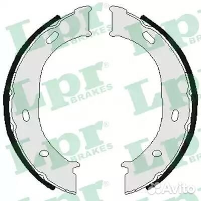 Колодки тормозные барабанные