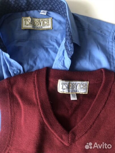 Рубашка школьная imperator 122-128 новая