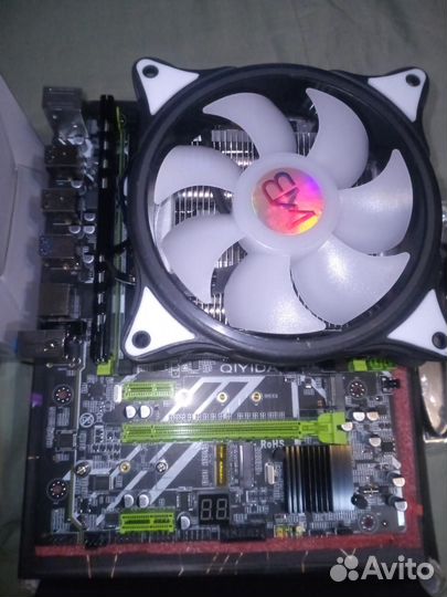 Материнская плата Х99(4хканал) +2620V3+2x8Гб и др