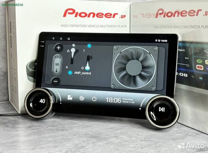 Магнитола 2 din android с крутилками (Арт.63017)