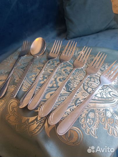 Вилки и ложка СССР винтаж ретро