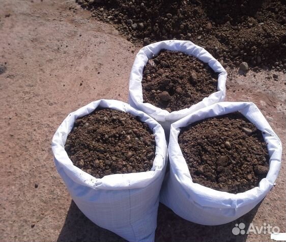 Перегной трёхлетний в мешках