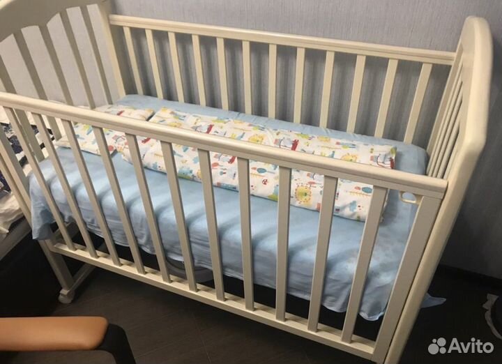 Кроватка и матрас