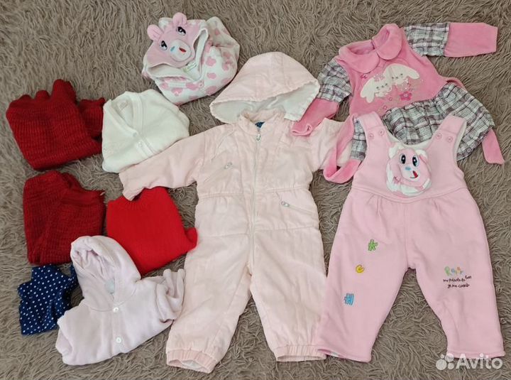 Детские вещи пакетом для девочек