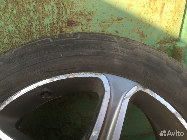 Колеса в сборе r19 летние GLK