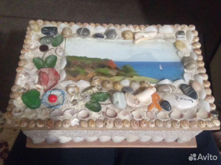 Шкатулка деревянная СССР