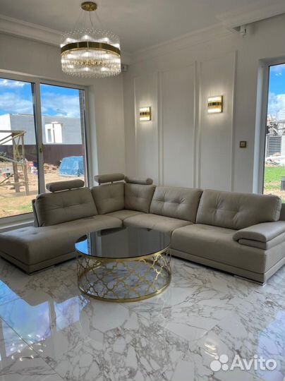 Большой угловой диван модульный бу