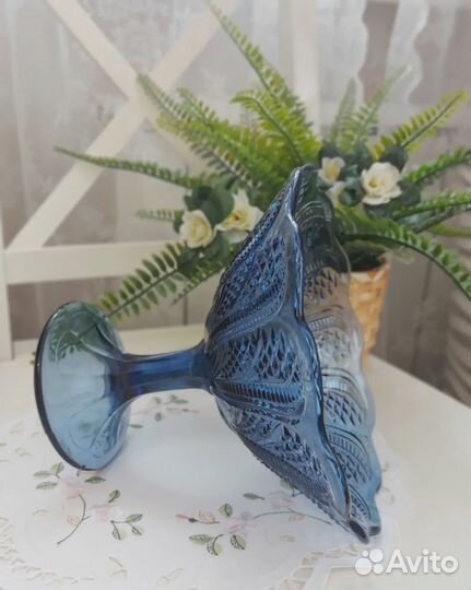 Фруктовница на ножке СССР