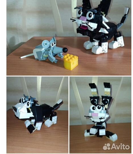 Lego Creator. 4 набора. Читайте текст