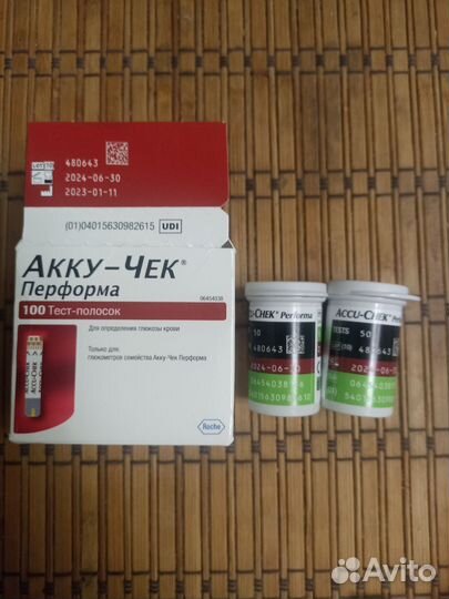 Тест полоски акку- чек перформа