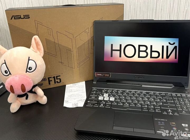 Игровой ноутбук i7-11800H/RTX3050ti новый