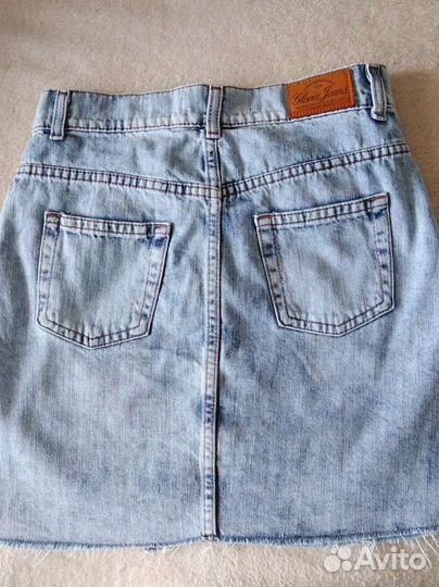 Юбка джинсовая