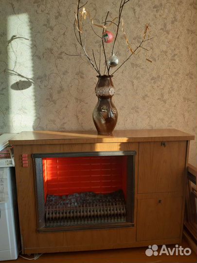 Камин электрический времен СССР