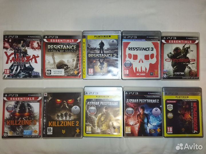 Игры диски для ps3