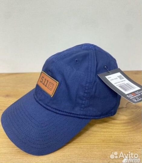 Бейсболка Кепка 5.11 tactical leather BOX logo CAP