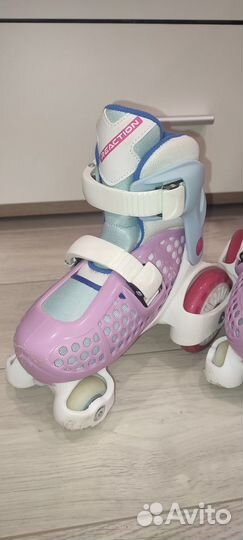 Ролики детские раздвижные Reaction 29-32 р-р