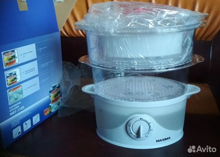 Новая Пароварка maxima MST-1102